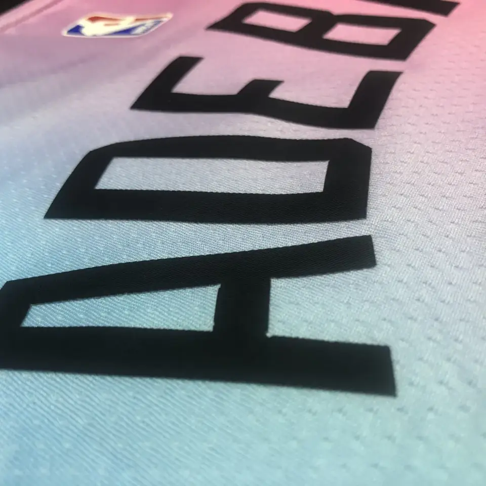 Foto 4 de Temporada 21 Heat de Miami edición ciudad con degradado, n.º 13 Bam Adebayo