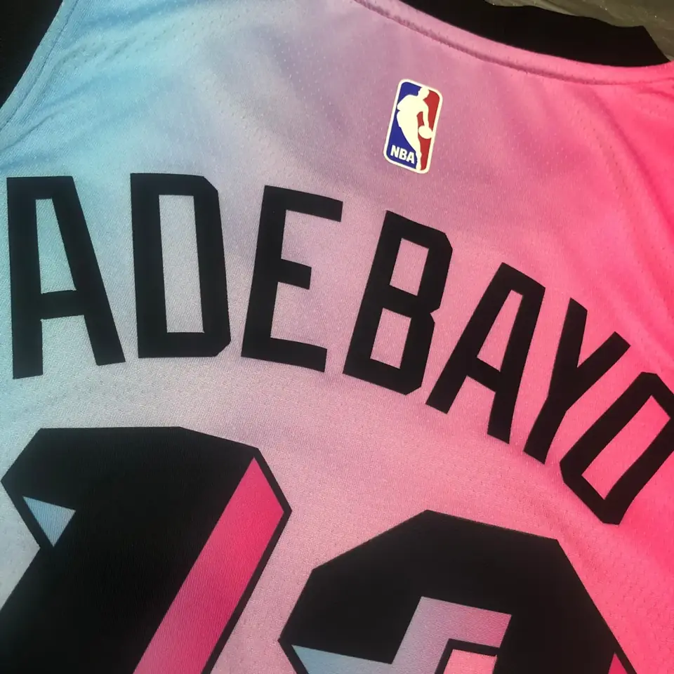 Foto 6 de Temporada 21 Heat de Miami edición ciudad con degradado, n.º 13 Bam Adebayo