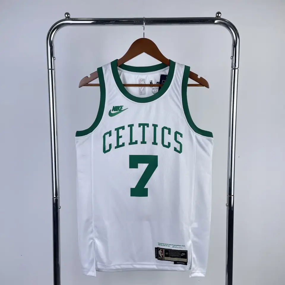 Foto 1 de 75.º aniversario Temporada 22 Celtics retro nº 7 Brown
