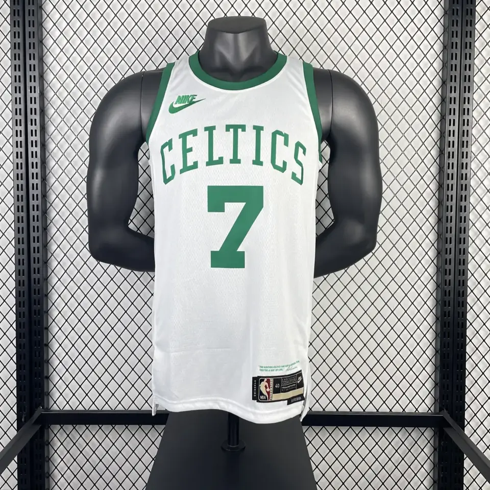 Foto 3 de 75.º aniversario Temporada 22 Celtics retro nº 7 Brown