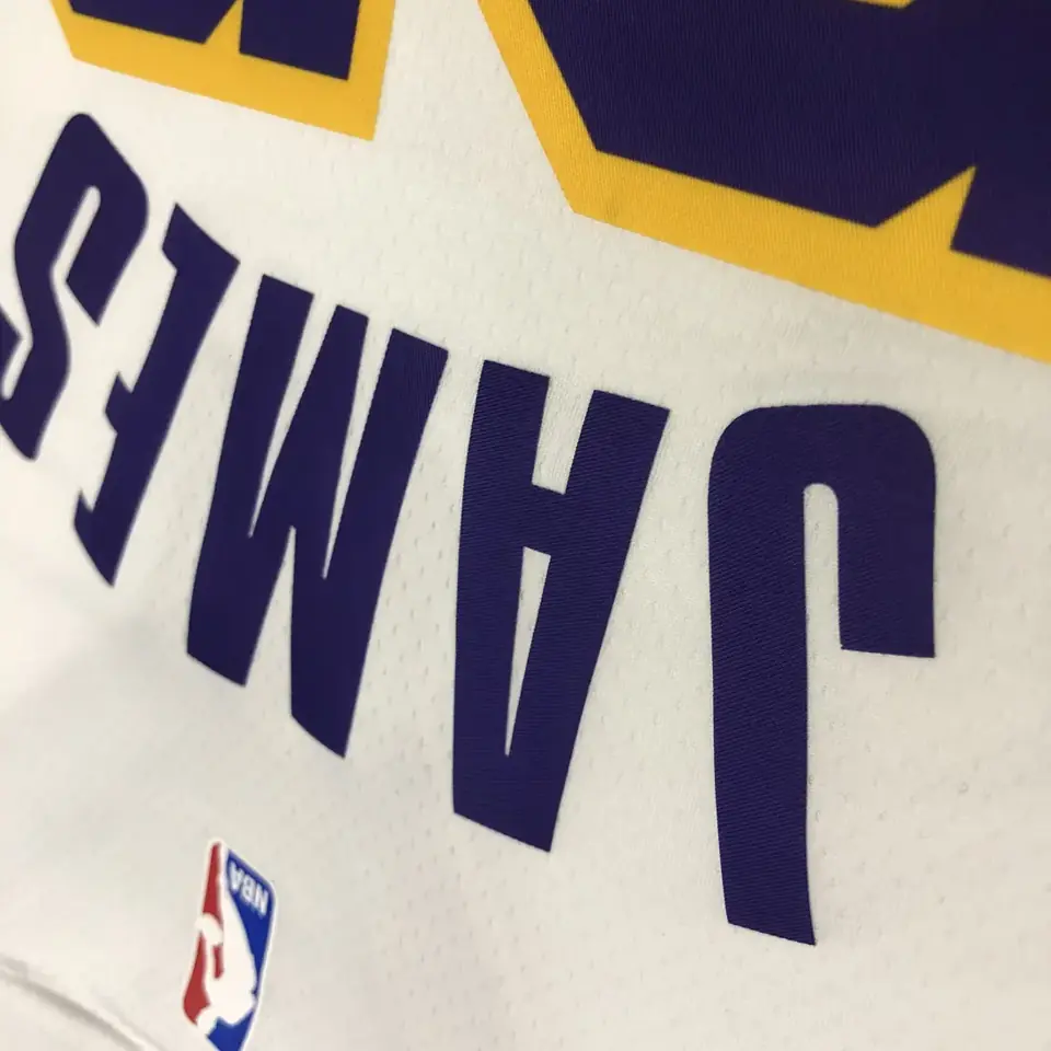 Foto 2 de Los Angeles Lakers blanco cuello en V nº 23 James