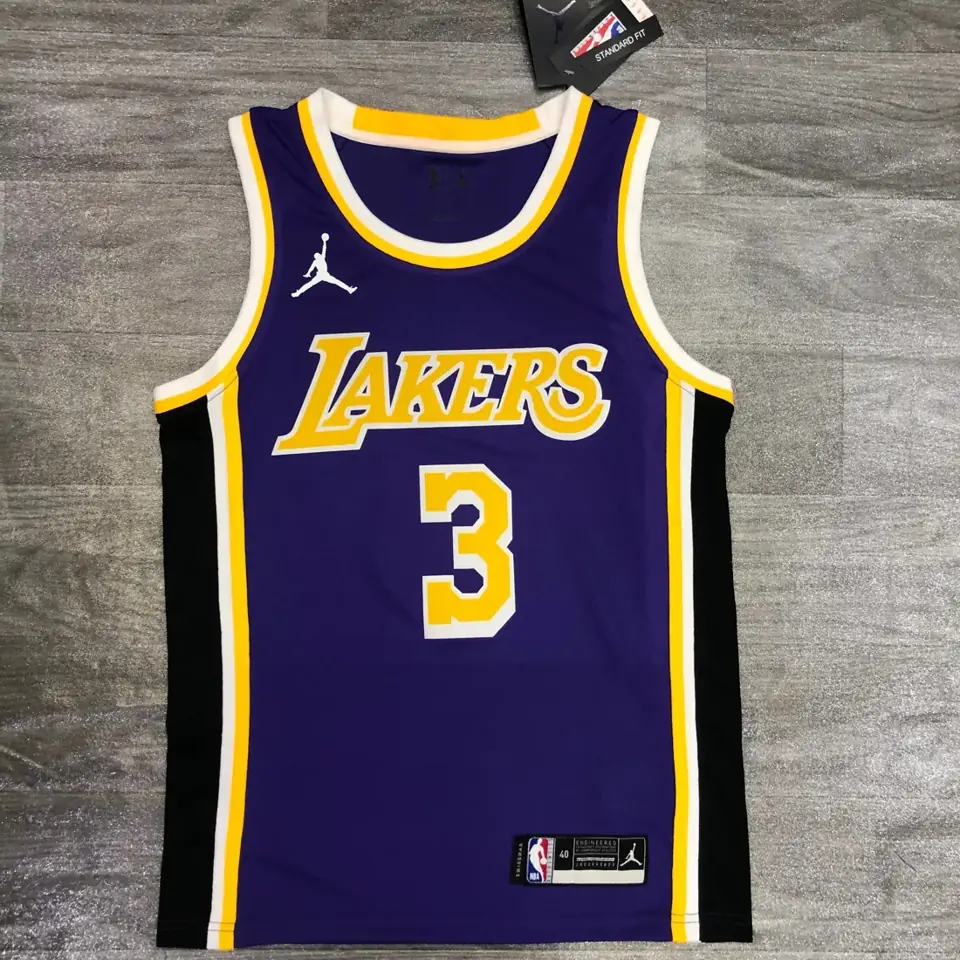 Foto 1 de Lakers de Los Ángeles Edición Jumpman limitada n.º 3 Anthony Davis