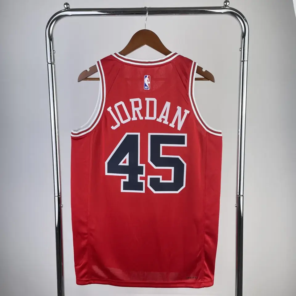Foto 6 de Temporada 23 Bulls rojo número 45 Jordan