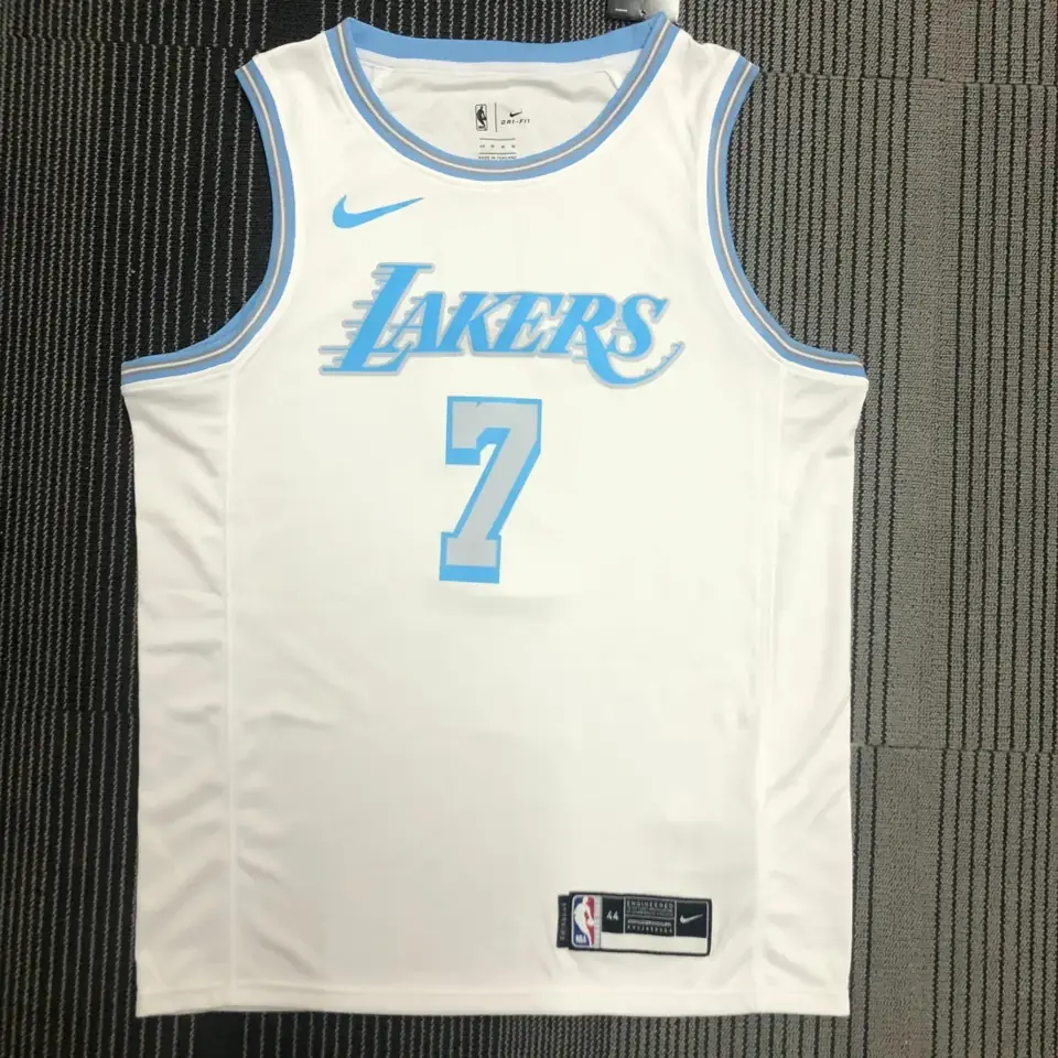 Foto 1 de Temporada 21 Lakers retro blanco número 7 Anthony