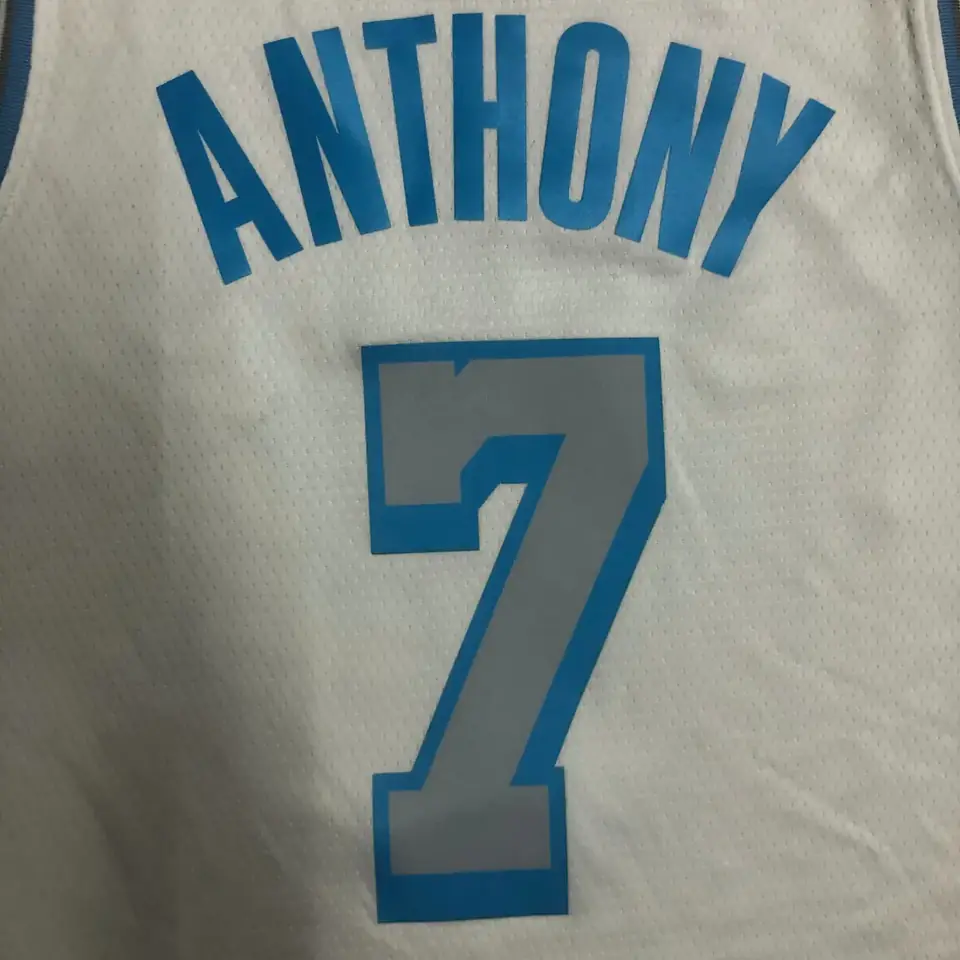 Foto 8 de Temporada 21 Lakers retro blanco número 7 Anthony