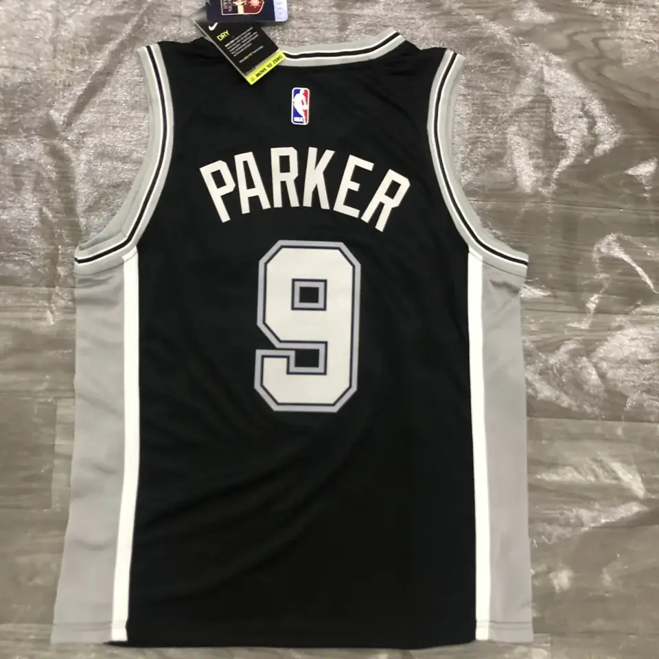 Foto 2 de Spurs negro número 9 Parker
