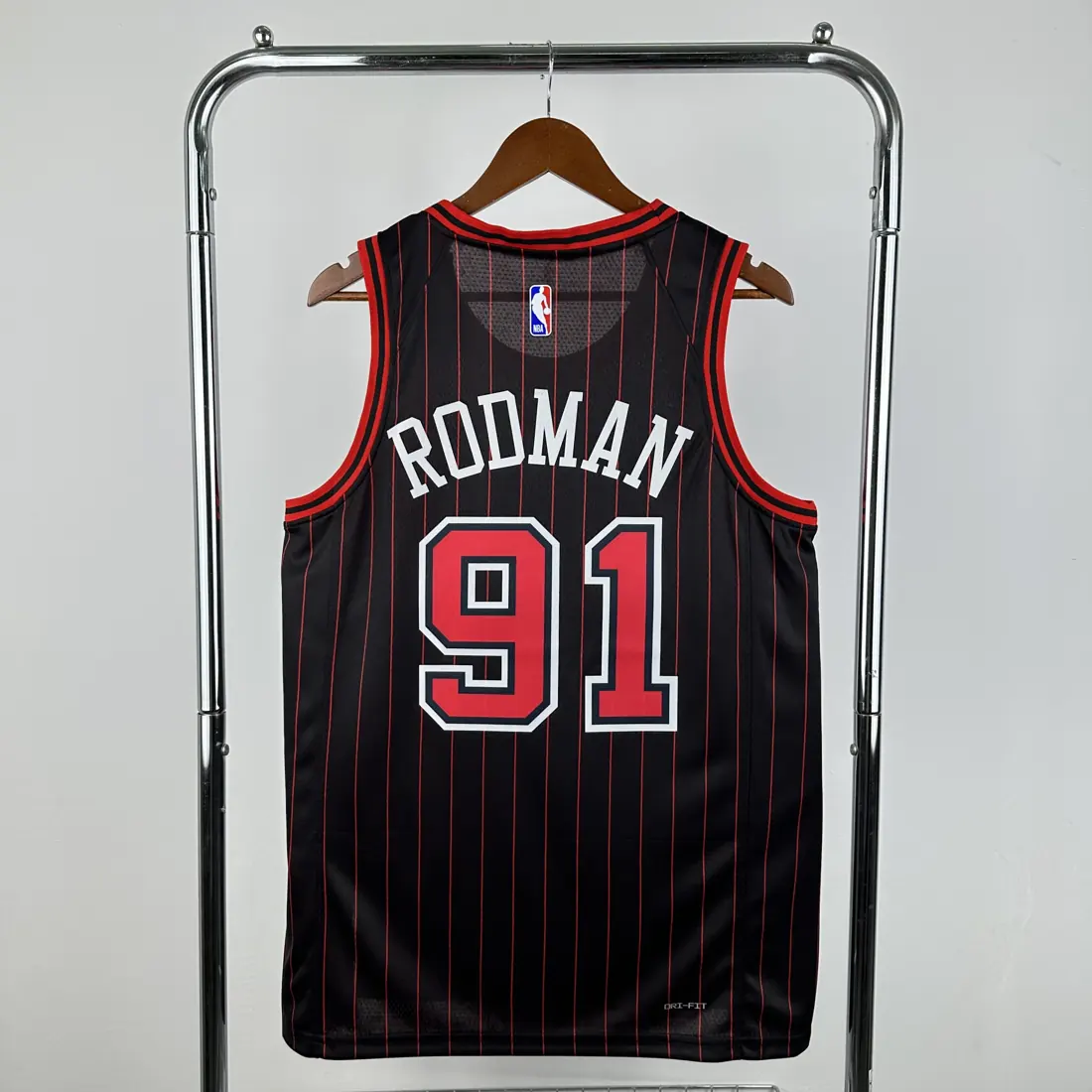 Foto 2 de Temporada 26 Chicago Bulls Edición Air Jordan limitada nº91 Rodman