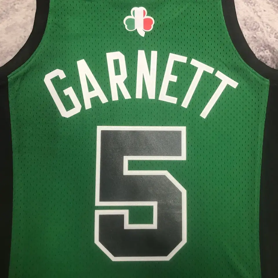 Foto 8 de Camiseta retro MN termotransferida: SW Celtics Partido en Italia nº 5 Garnett