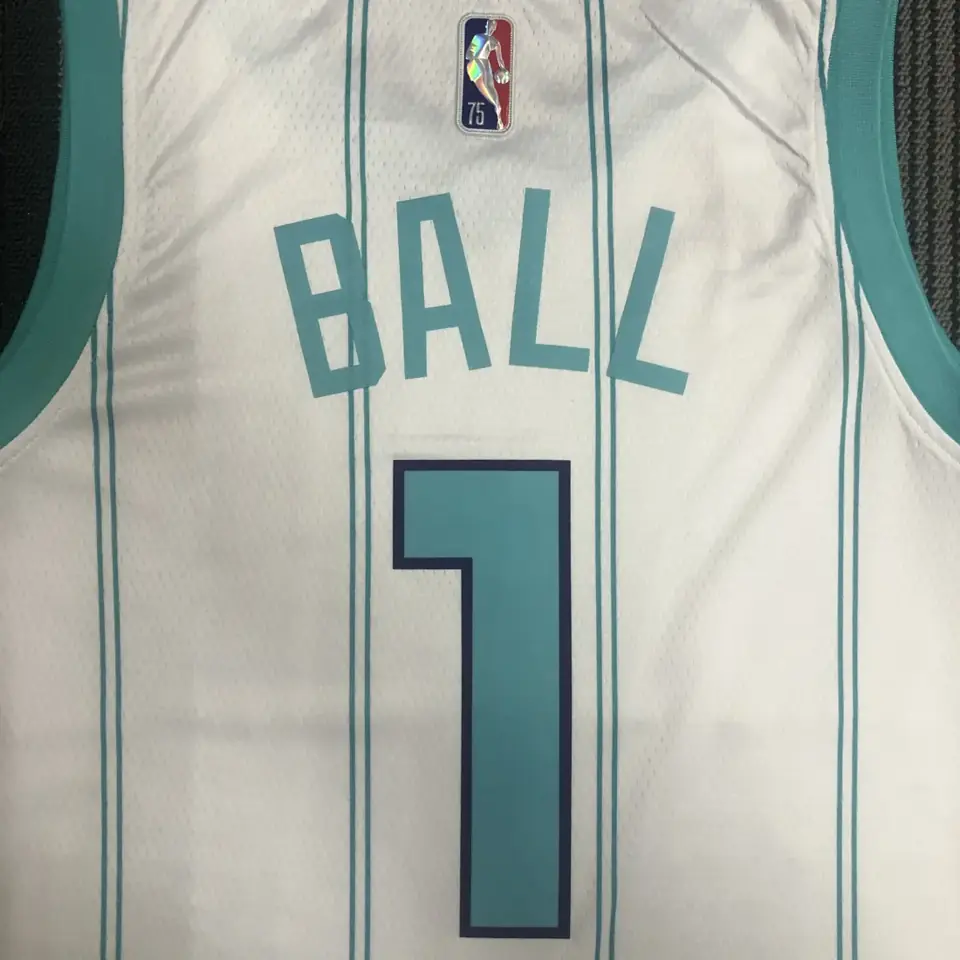 Foto 4 de 75 aniversario Charlotte Hornets blanco #1 LaMelo Ball