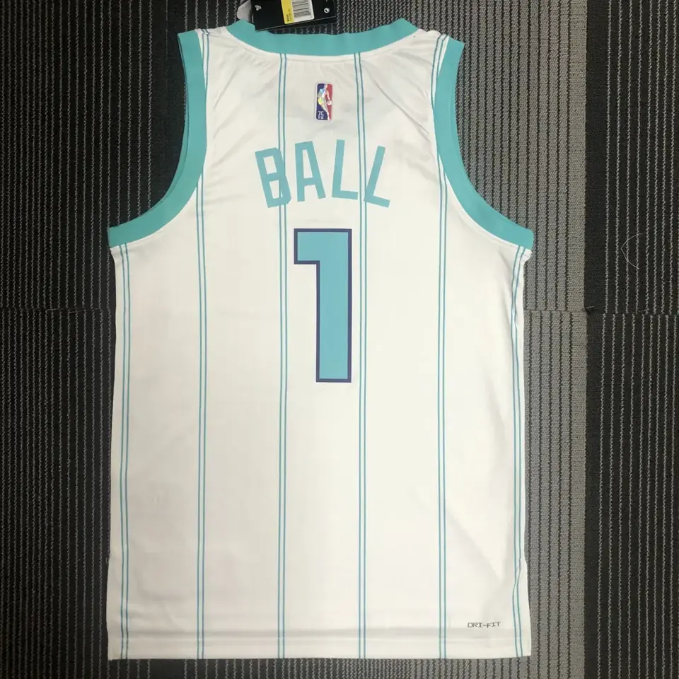 Foto 5 de 75 aniversario Charlotte Hornets blanco #1 LaMelo Ball