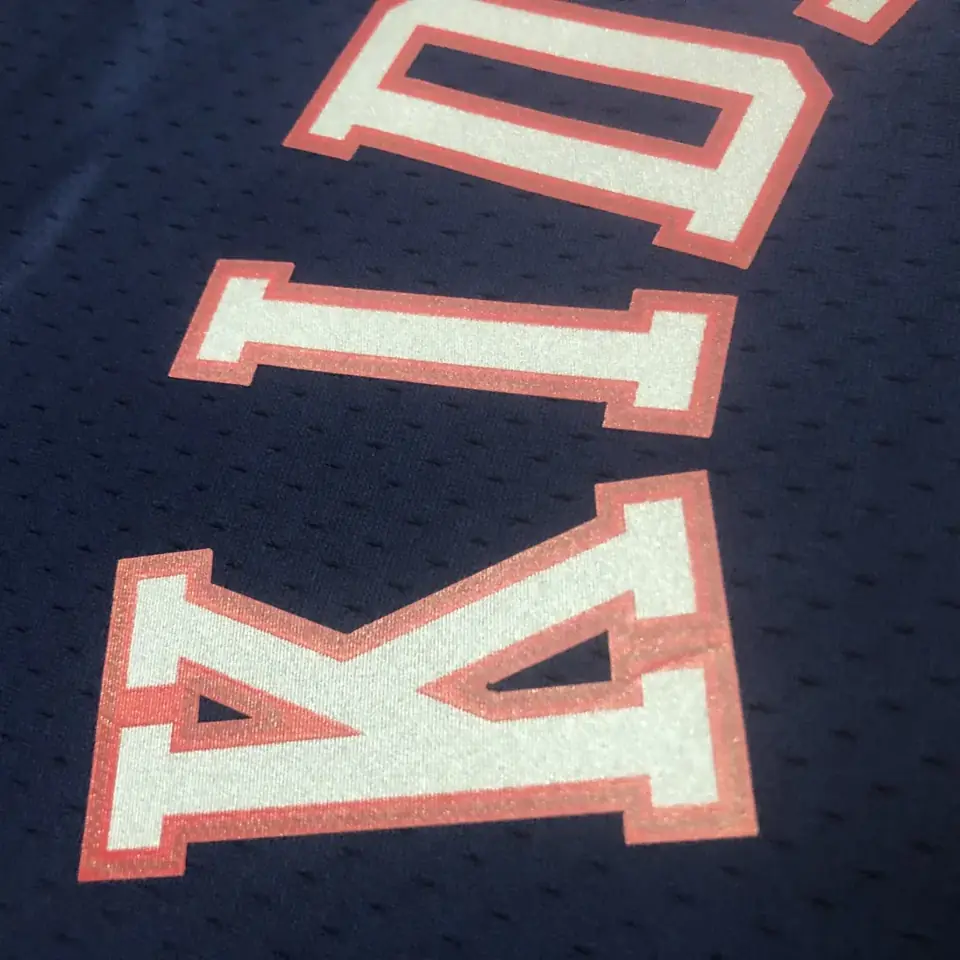 Foto 3 de MN camiseta retro termoimpresa: SW Nets temporada 06/07 azul marino nº 5 Jason Kidd