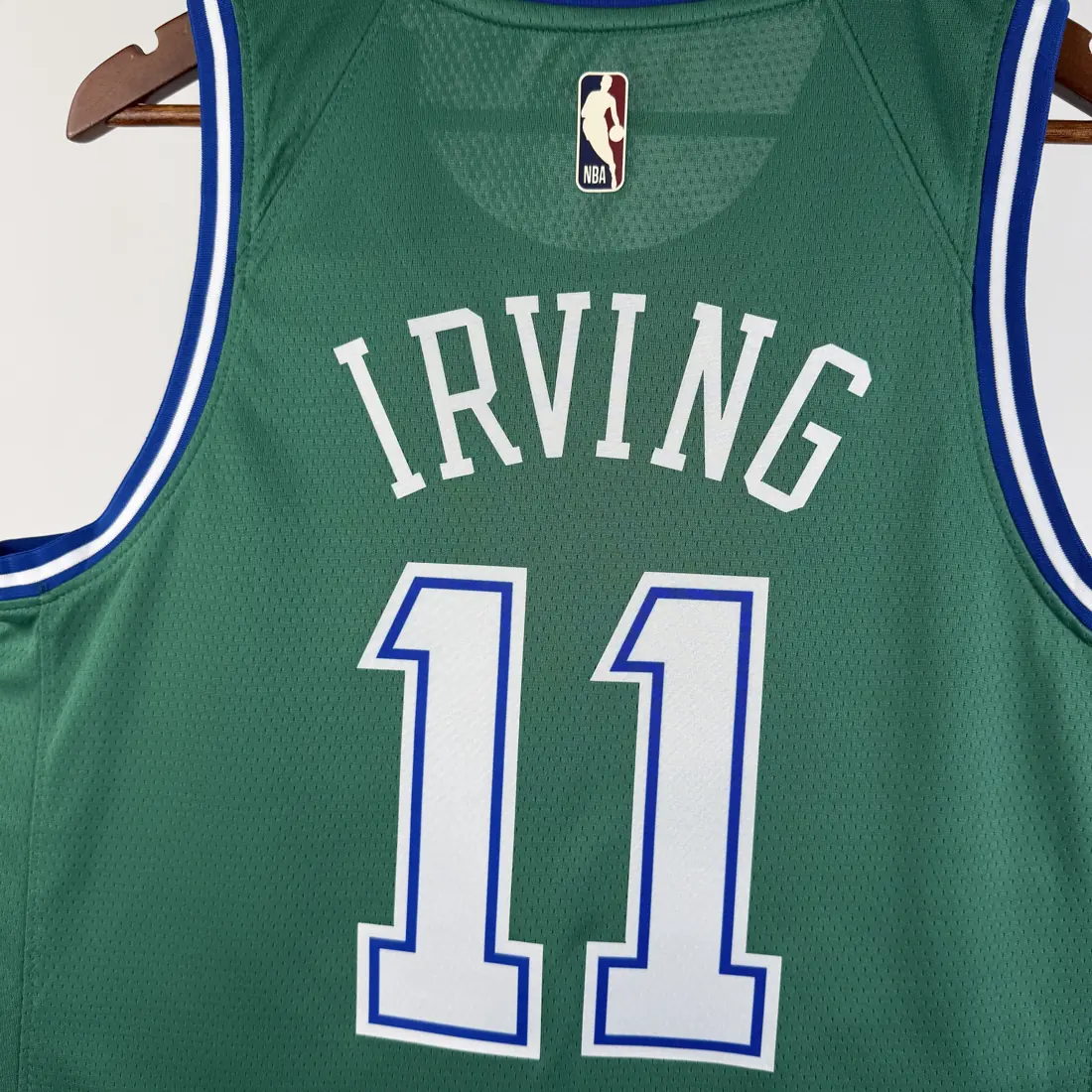 Foto 3 de Temporada 26 Mavericks retro verde número 11 Irving