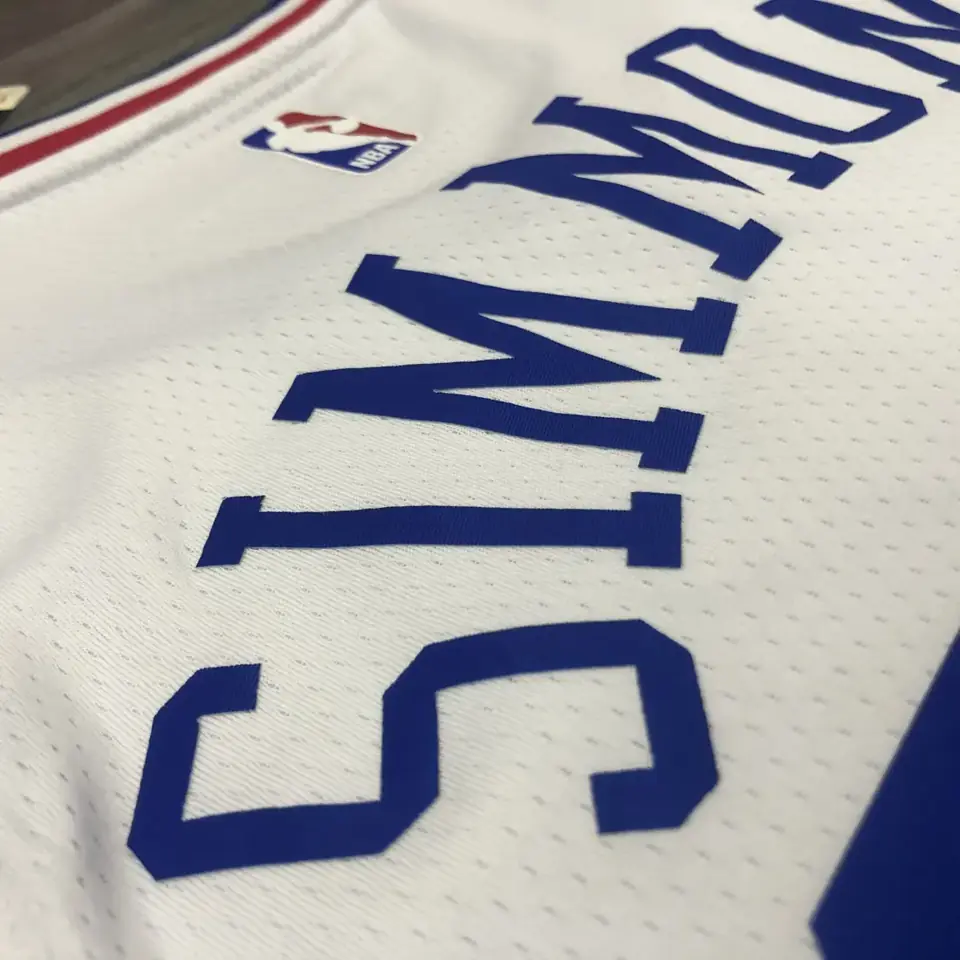 Foto 6 de 76ers cuello en V blanco nº 25 Ben Simmons