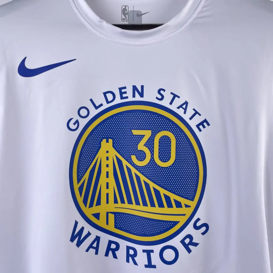 Foto 4 de Golden State Warriors blanco nº30 camiseta de manga corta de secado rápido