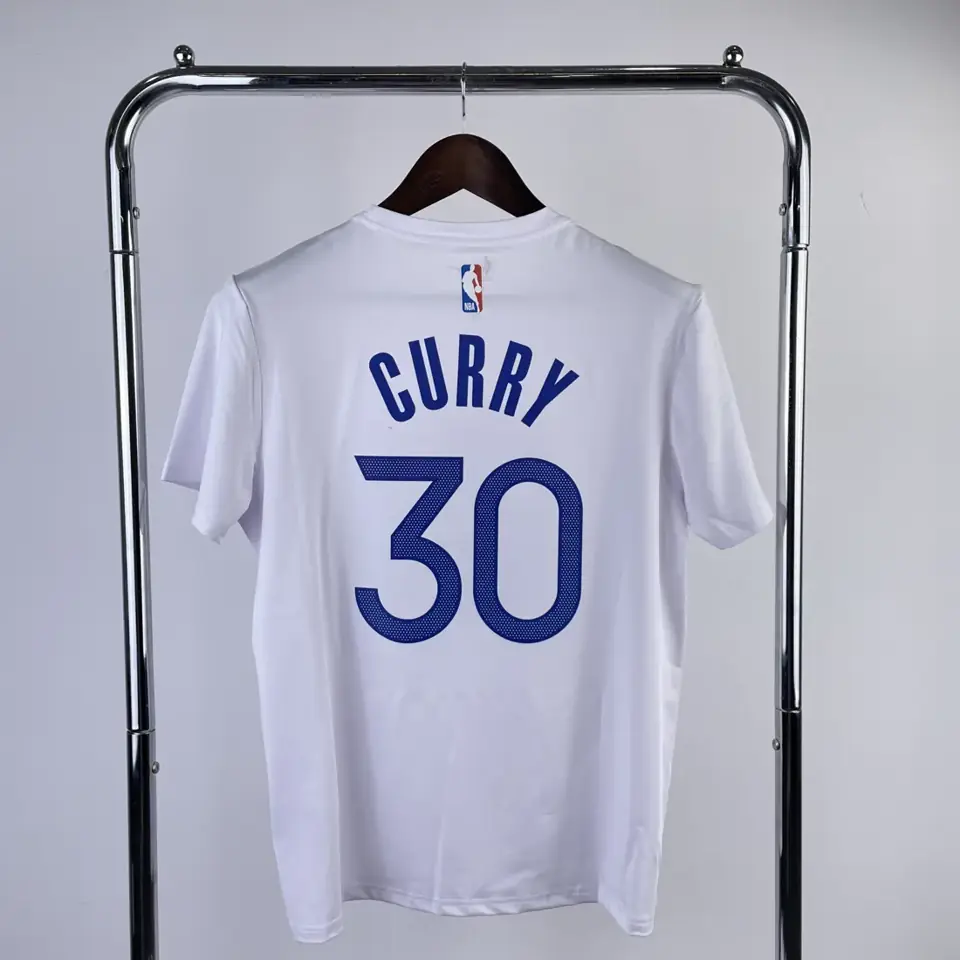 Foto 5 de Golden State Warriors blanco nº30 camiseta de manga corta de secado rápido