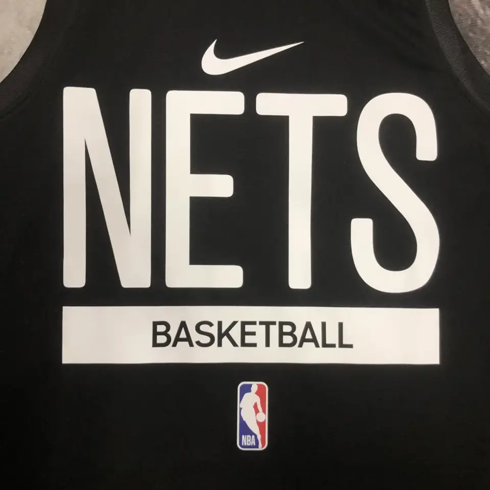 Foto 8 de Temporada 23 chaleco de entrenamiento versión jugador negro de los Nets