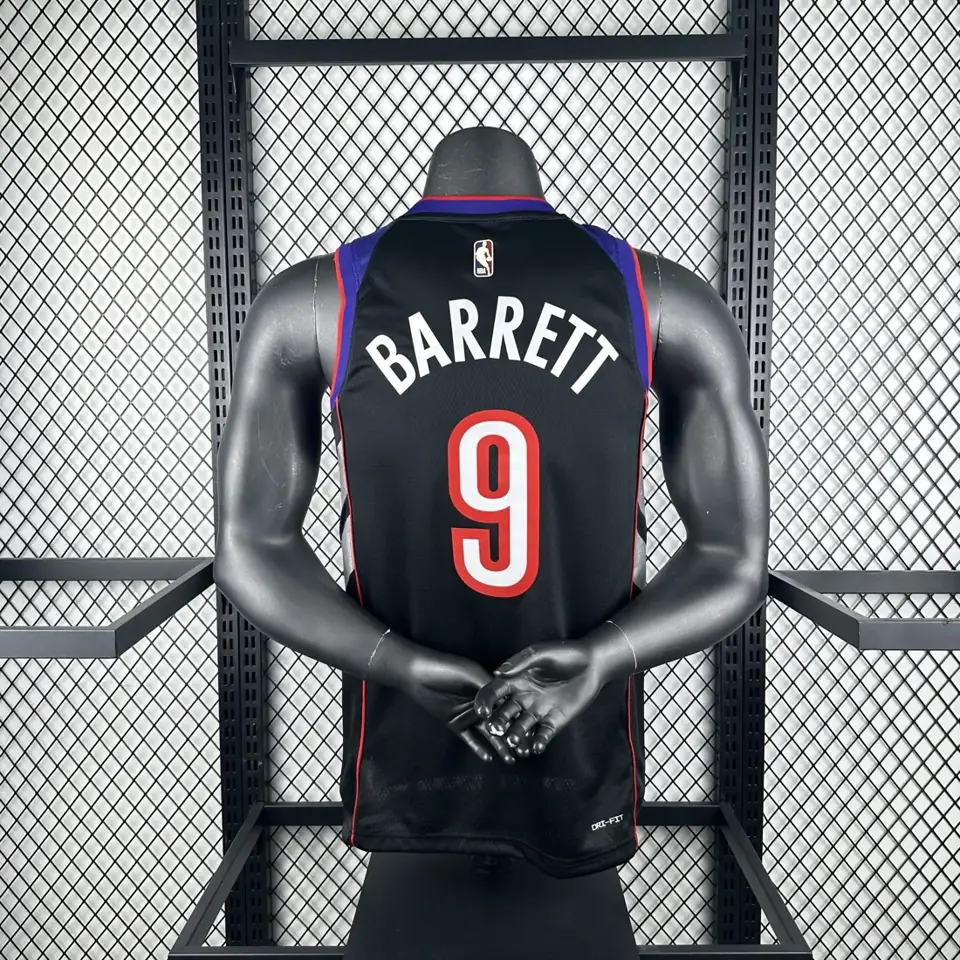 Foto 2 de Temporada 25 Raptors retro número 9 Barrett