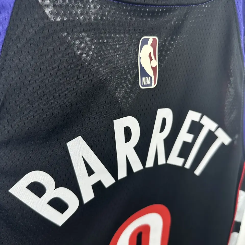 Foto 6 de Temporada 25 Raptors retro número 9 Barrett