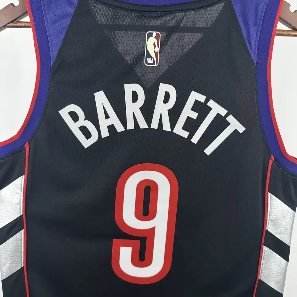 Foto 7 de Temporada 25 Raptors retro número 9 Barrett
