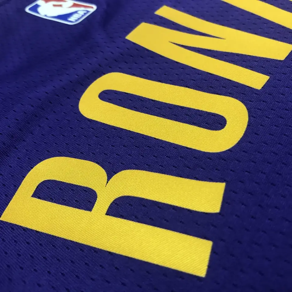Foto 7 de Lakers cuello redondo morado (estilo Nike) nº 4 Rondo