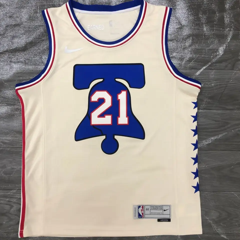 Foto 1 de Temporada 21 Philadelphia 76ers Edición Earned número 21 Joel Embiid