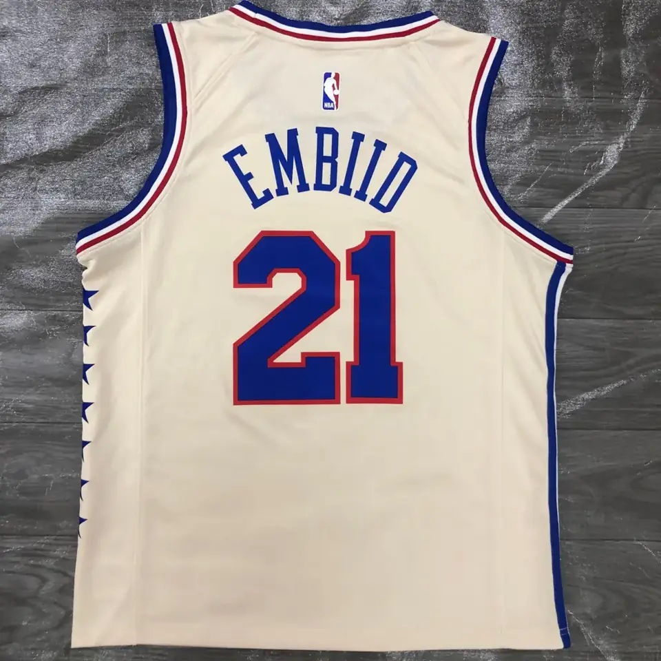 Foto 2 de Temporada 21 Philadelphia 76ers Edición Earned número 21 Joel Embiid
