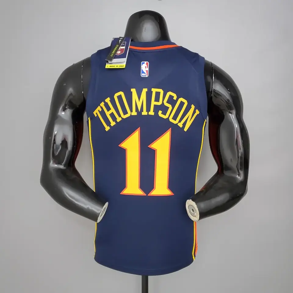 Foto 4 de Golden State Warriors novato azul marino nº 11 Klay Thompson