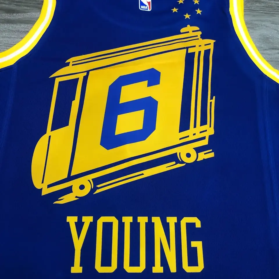 Foto 5 de Temporada 21 Warriors edición tranvía azul nº 6 Nick Young