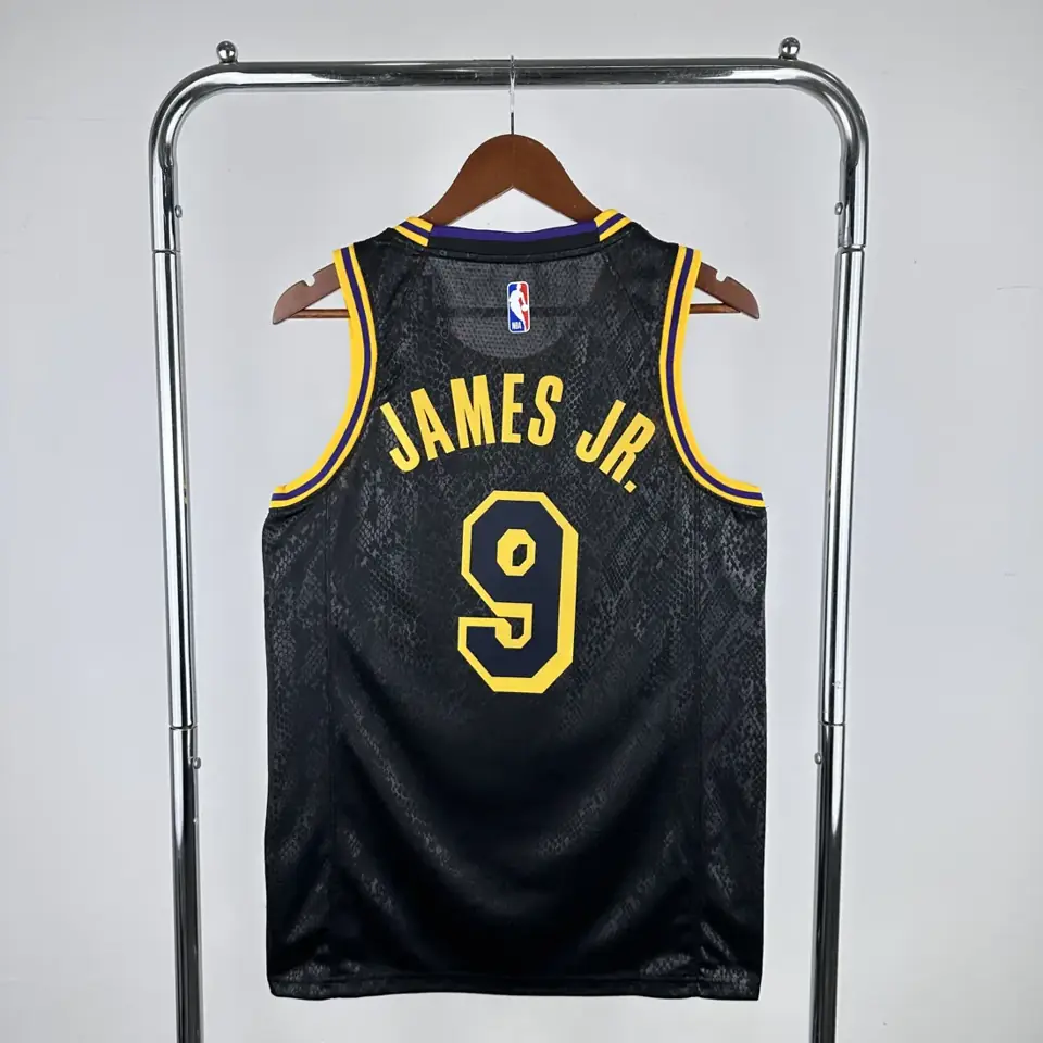 Foto 2 de Lakers Estampado de serpiente Nº 9 Bronny