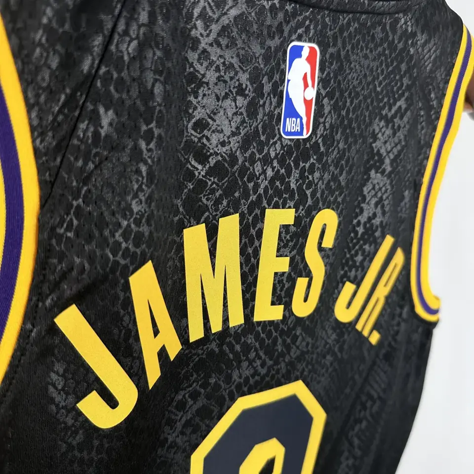 Foto 8 de Lakers Estampado de serpiente Nº 9 Bronny