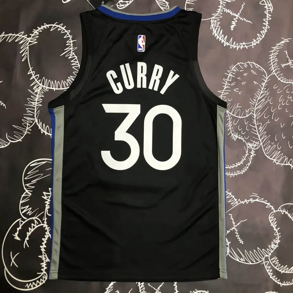 Foto 3 de Temporada 20 Warriors negro y gris número 30 Curry