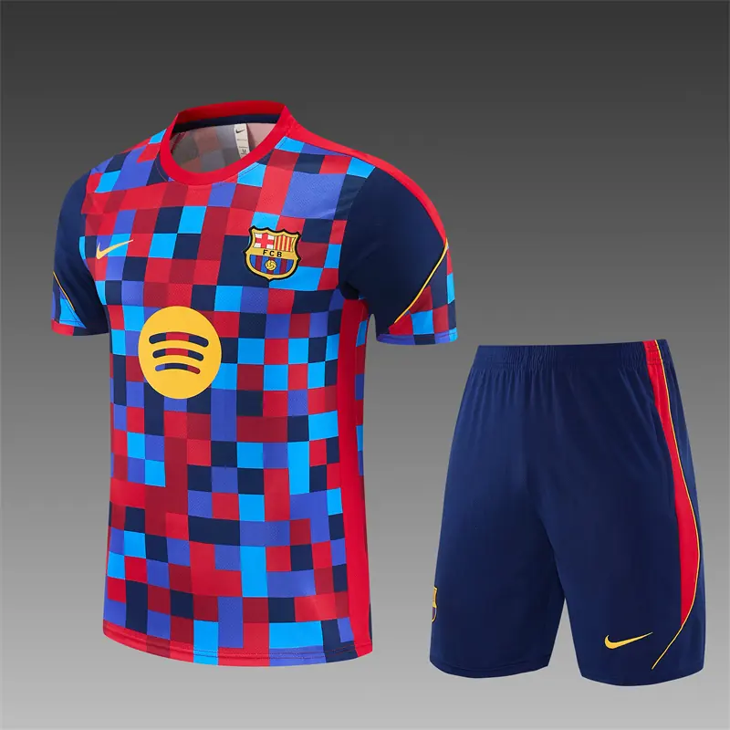 Foto 1 de Camiseta de manga corta 26/27 Barça rojo y azul (edición camuflaje)