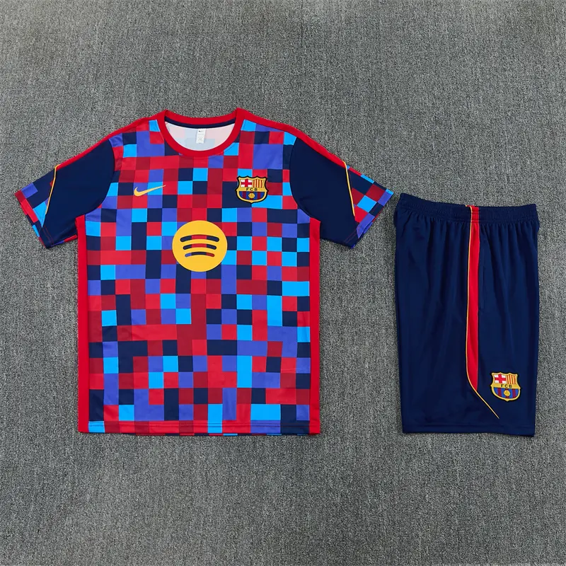 Foto 8 de Camiseta de manga corta 26/27 Barça rojo y azul (edición camuflaje)