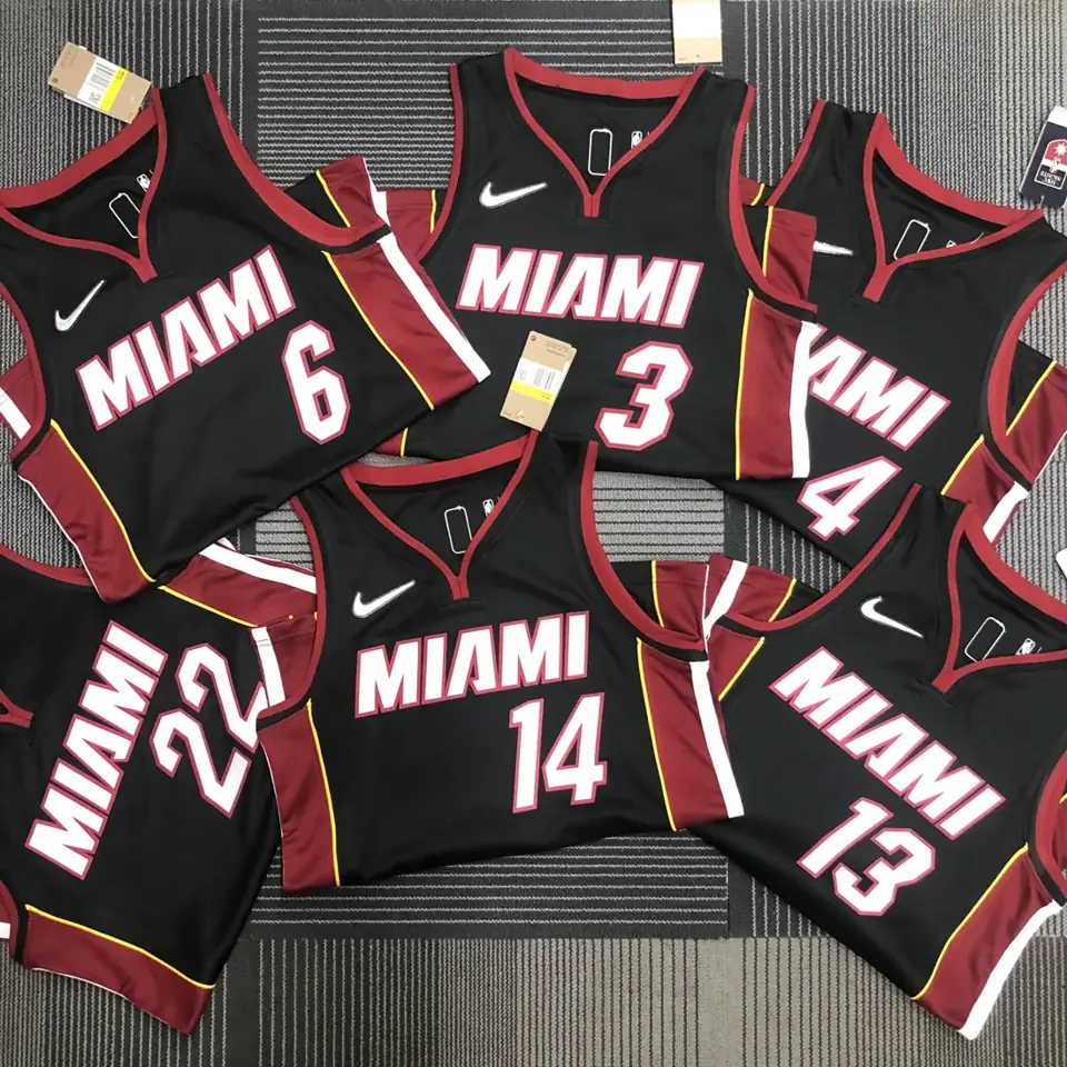 Foto 3 de 75 aniversario Miami Heat negro #22 Jimmy Butler