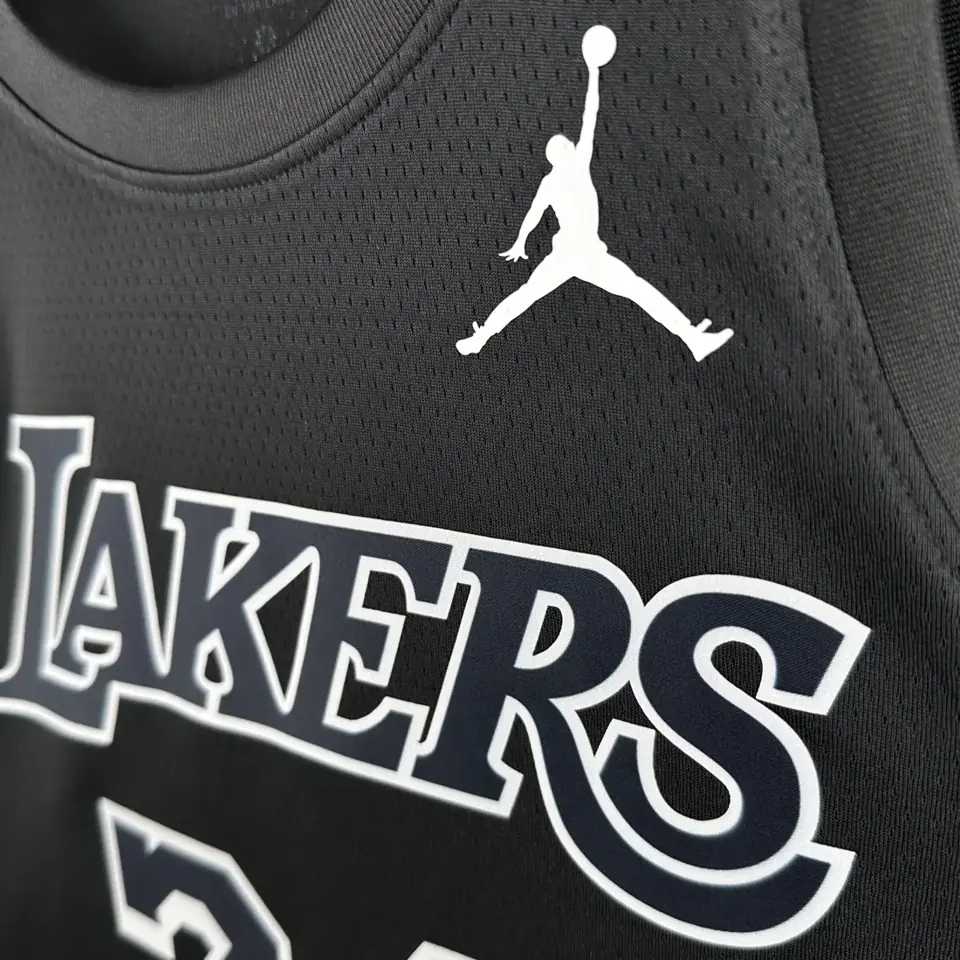 Foto 3 de Lakers negro Edición Homenaje #24 Kobe