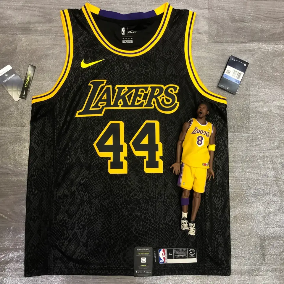 Foto 1 de Los Angeles Lakers estampado de serpiente nº 44 Jerry West
