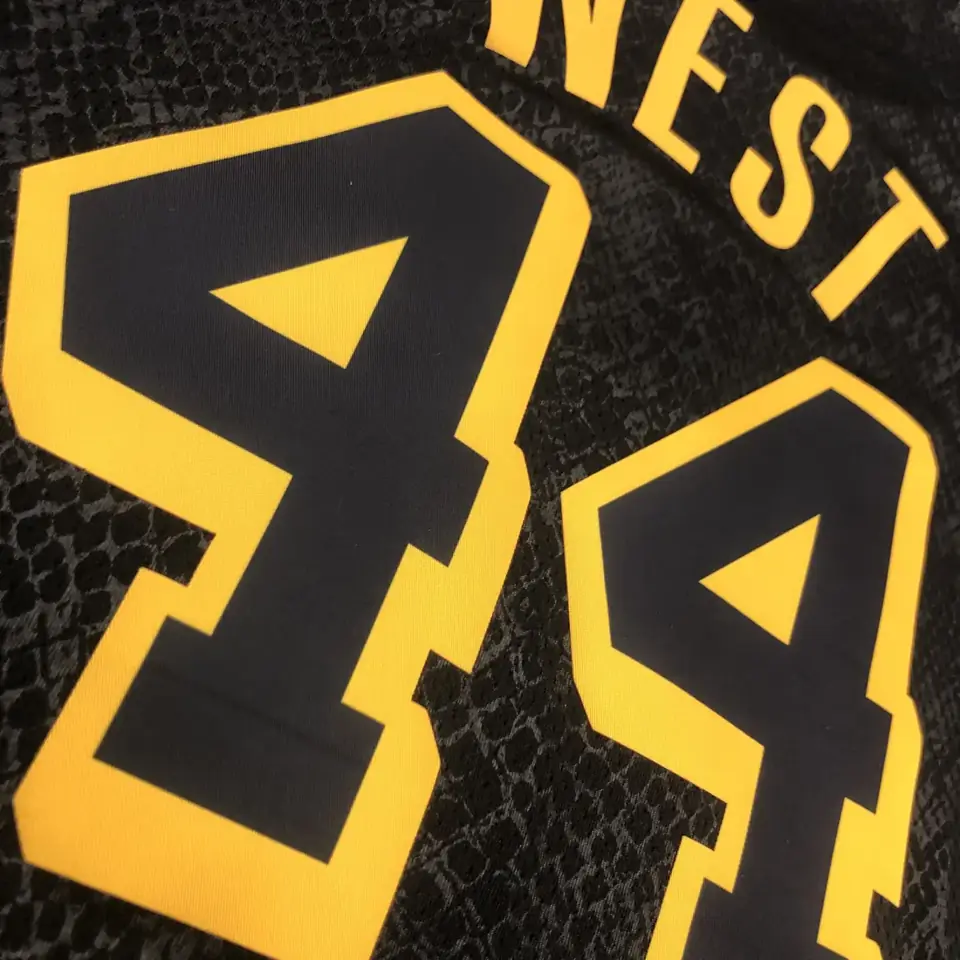 Foto 3 de Los Angeles Lakers estampado de serpiente nº 44 Jerry West