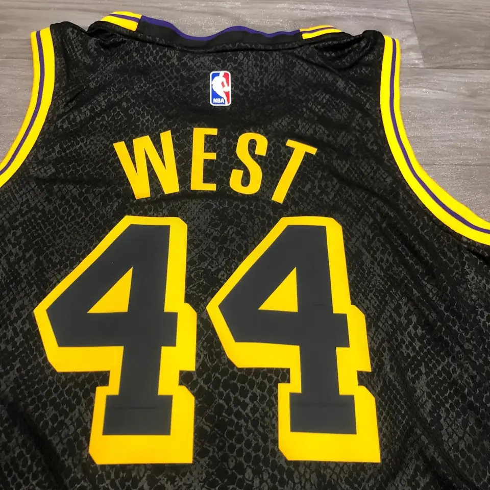 Foto 4 de Los Angeles Lakers estampado de serpiente nº 44 Jerry West