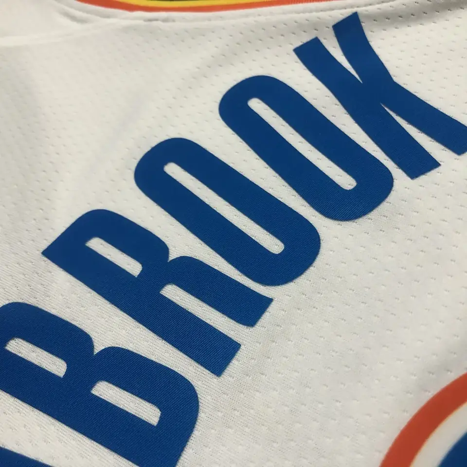 Foto 6 de Camiseta blanca de los Thunder n.º 0 Westbrook