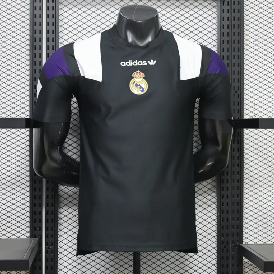 Foto 1 de 26-27 Real Madrid Casual Retro Negro S-3XL