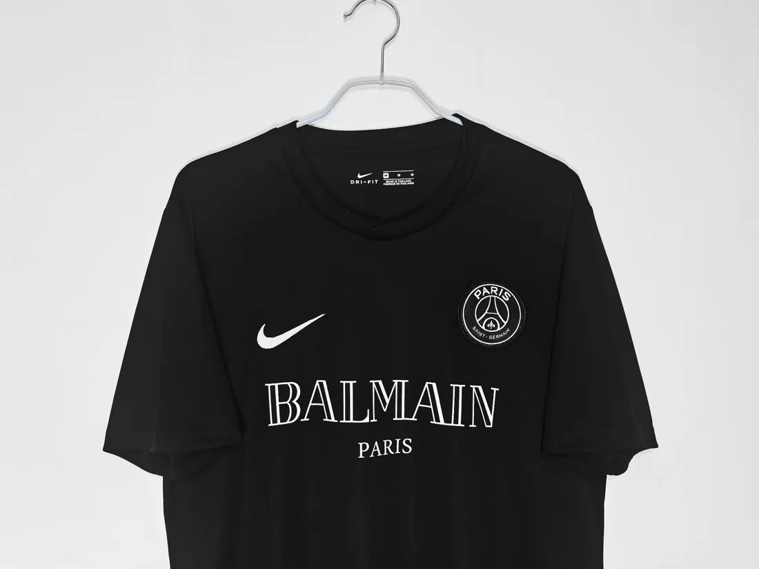 Foto 8 de Temporada 2020 París camiseta de entrenamiento negra 8D