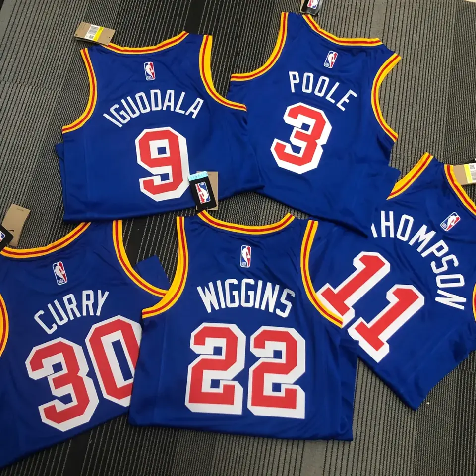 Foto 2 de 75 aniversario Warriors camiseta retro número 11 Thompson