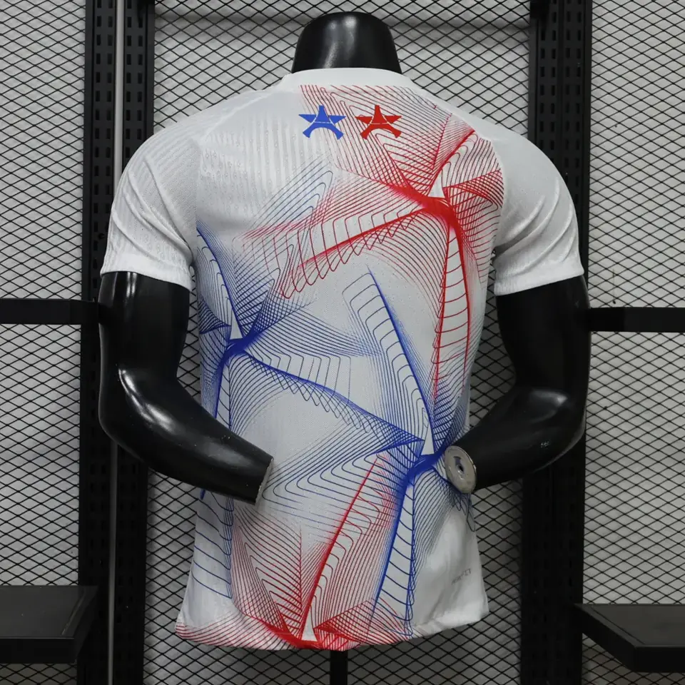 Foto 4 de Camiseta de calentamiento del París Saint-Germain para la Champions League 26-27 (tallas S-3XL)