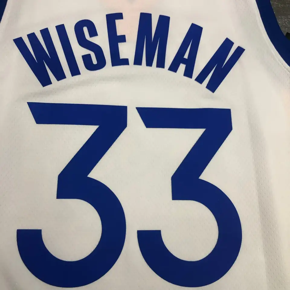 Foto 6 de Temporada 20 Warriors cuello en V blanco nº 33 Wiseman