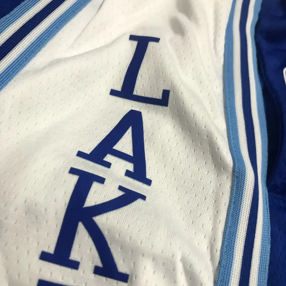 Foto 4 de Lakers shorts retro azules