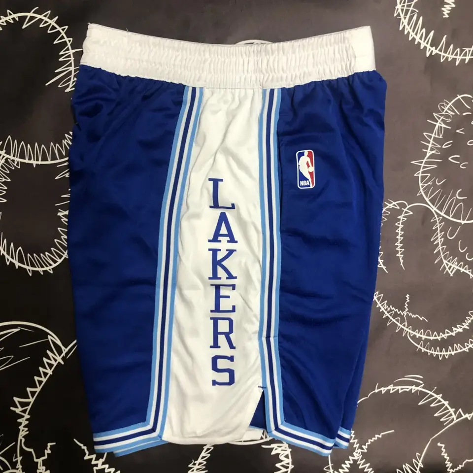Foto 8 de Lakers shorts retro azules