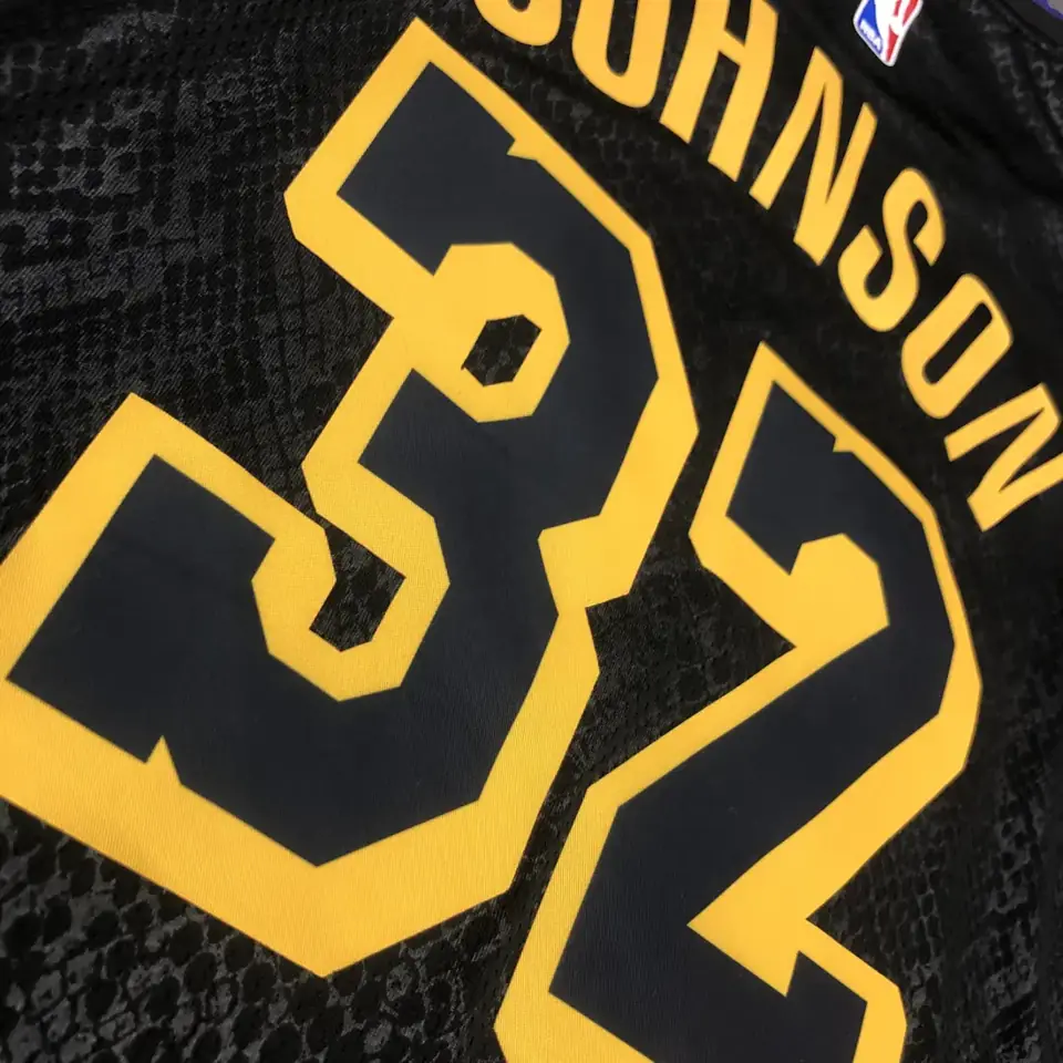 Foto 3 de Los Angeles Lakers estampado de serpiente nº 32 Magic Johnson
