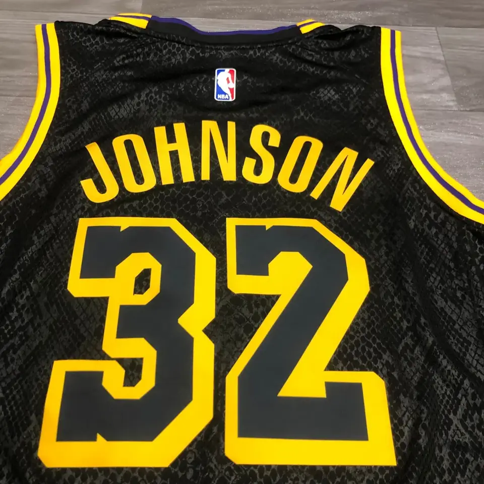 Foto 4 de Los Angeles Lakers estampado de serpiente nº 32 Magic Johnson
