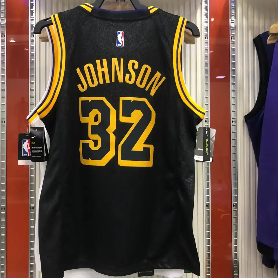Foto 7 de Los Angeles Lakers estampado de serpiente nº 32 Magic Johnson
