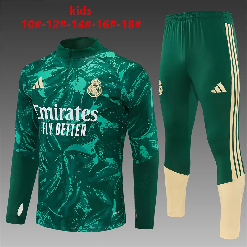 Foto 1 de Niños 26/27 Real Madrid verde (versión camuflaje)